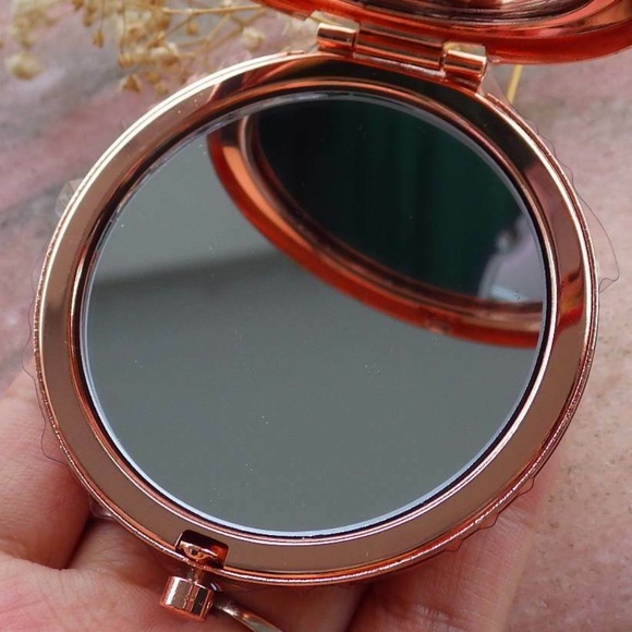 Certified Green Red 100% Natural A Jade jadeite Dragon Spit Bead Mirror - Picture 5 of 10